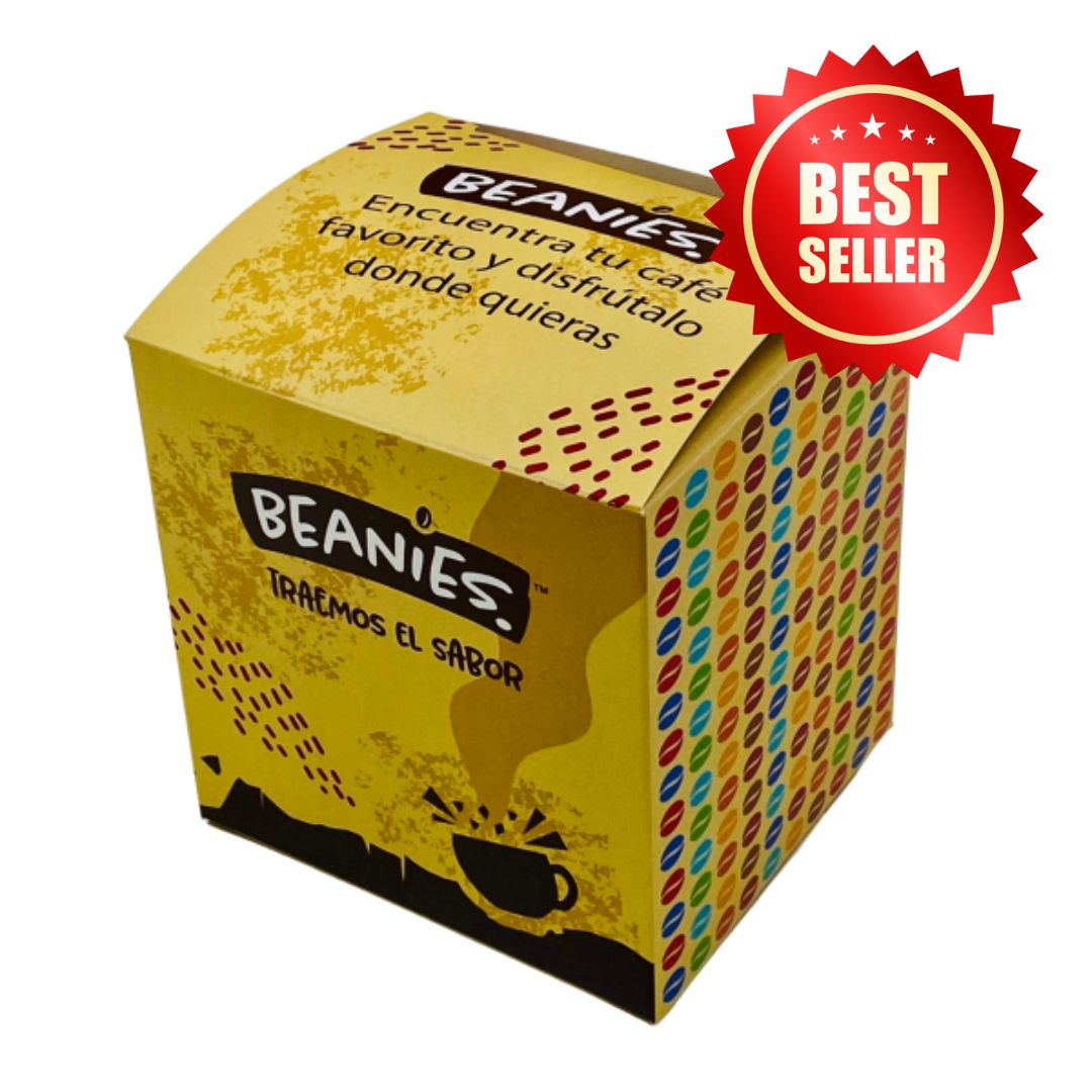 Caja Beanies con 40 sachets