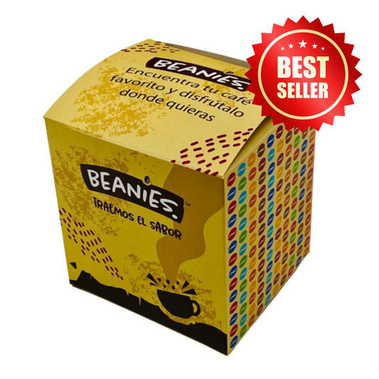 Caja Beanies con 40 sachets