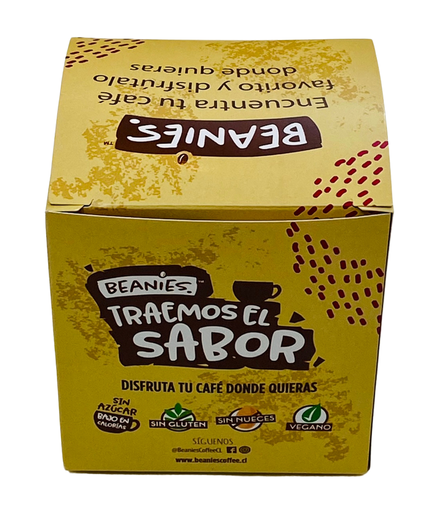 Caja Beanies con 40 sachets