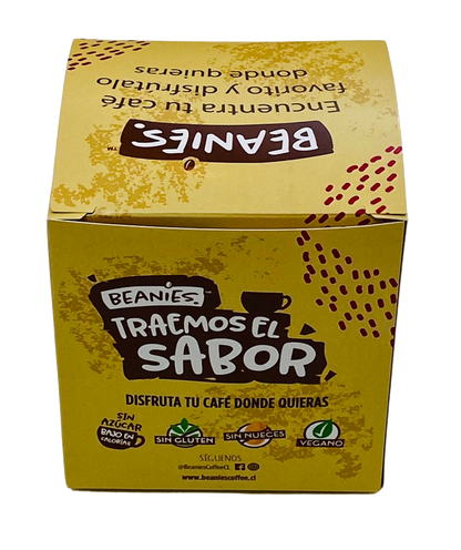 Caja Beanies con 40 sachets