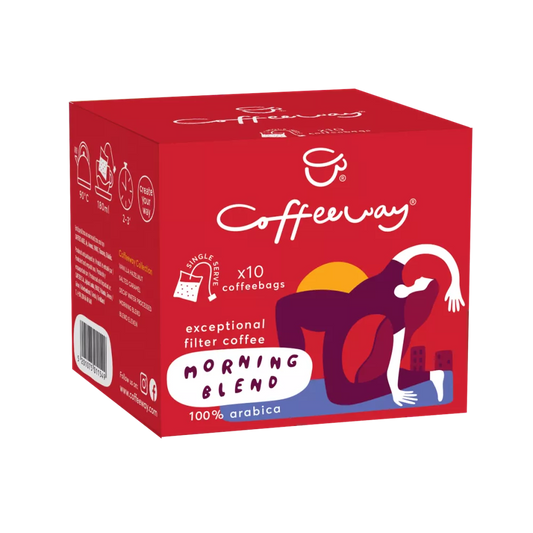 Café molido en bolsas Morning Blend CoffeeWay 75gr